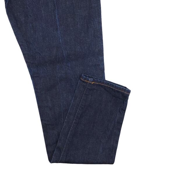 H&M &Denim Premium Denim Jeans Mens 29x32 Blue Selvedge Slim Tapered Raw - Picture 13 of 14